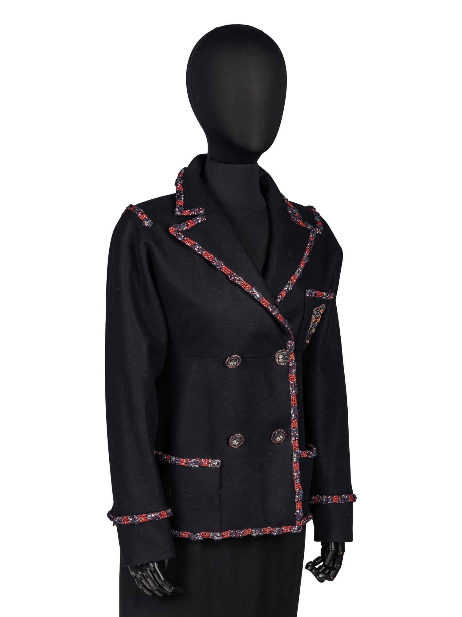 Chanel Pea Coat, Fall 2012