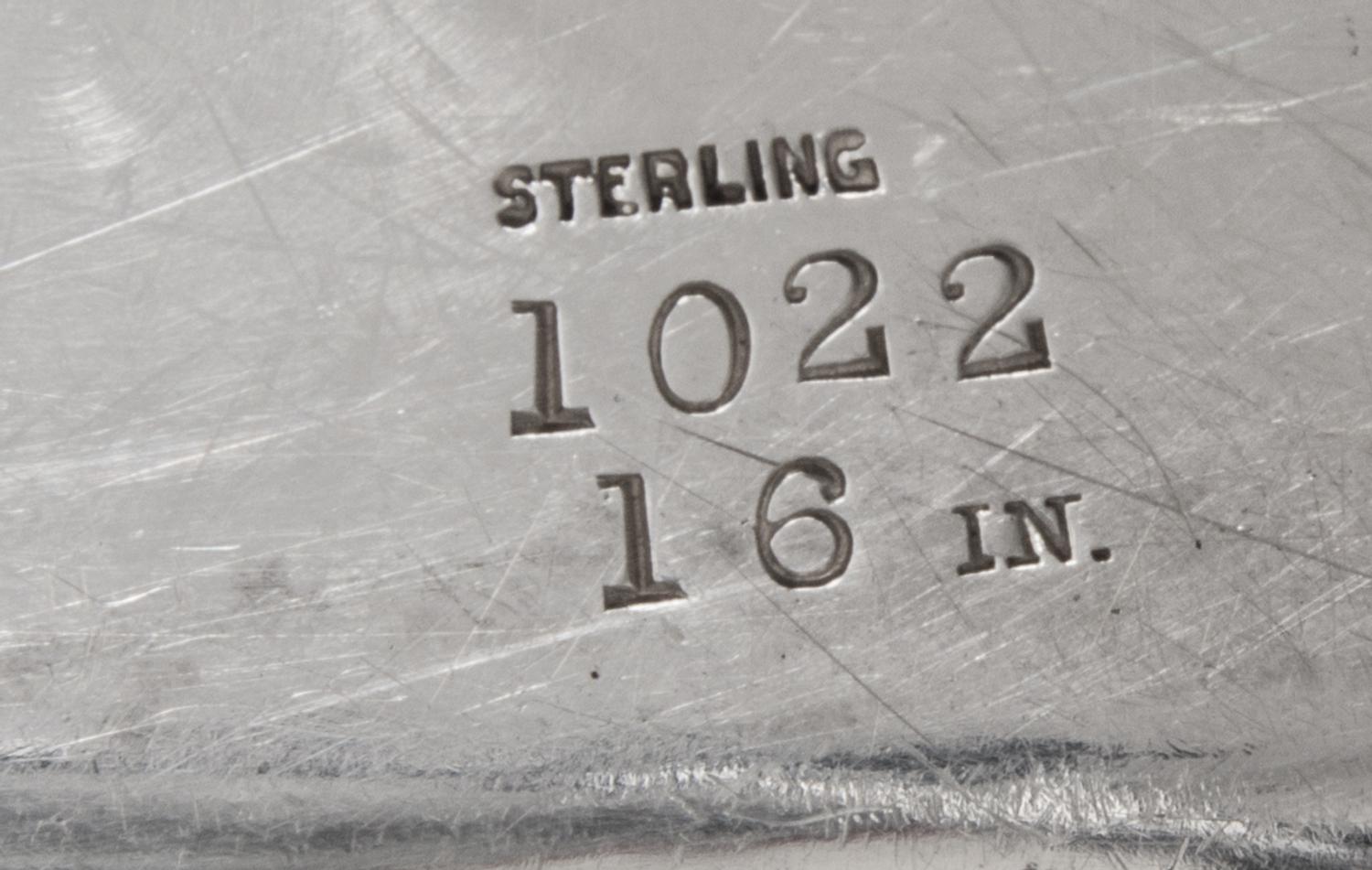 An American Silver Meat Platter, Lebolt & Co., Chicago, IL, 20th Century, of oval form with reeded rims.