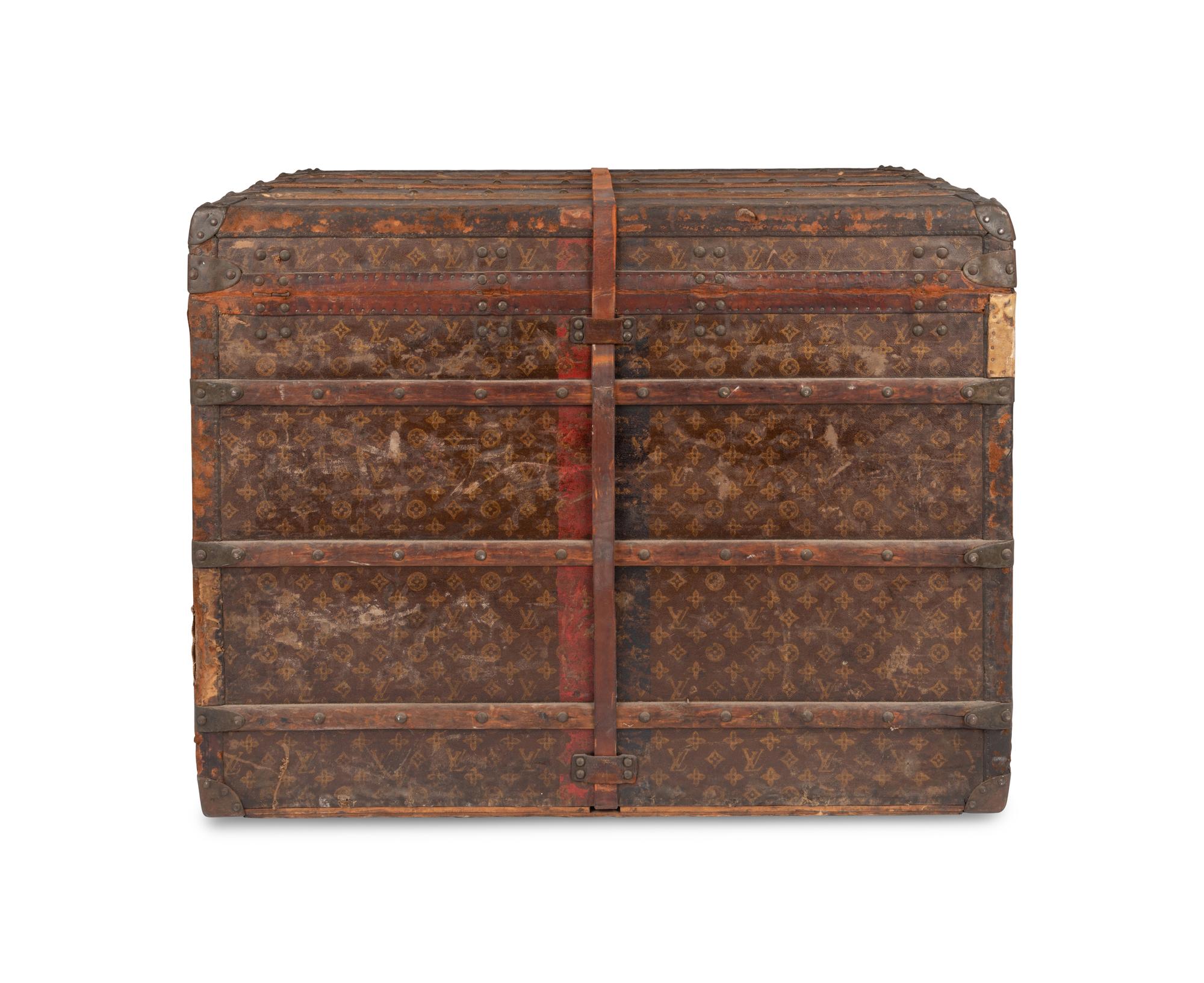 Bertha Palmer's Louis Vuitton Trunk, Late 19th Century