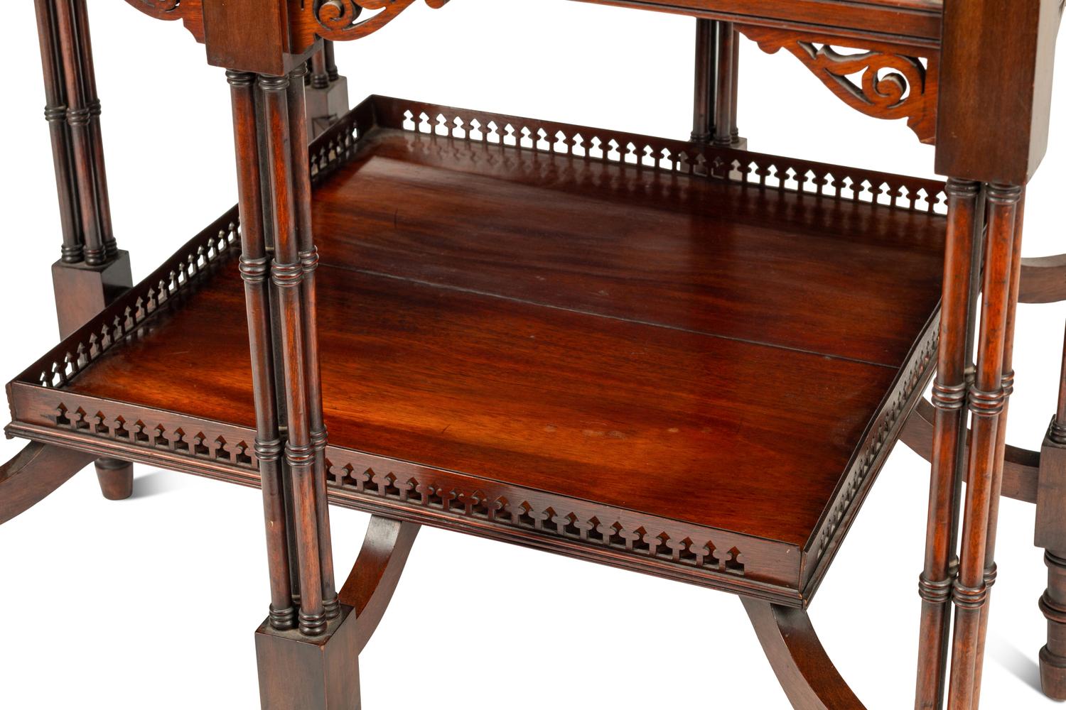 A George III Style Mahogany Serving Table