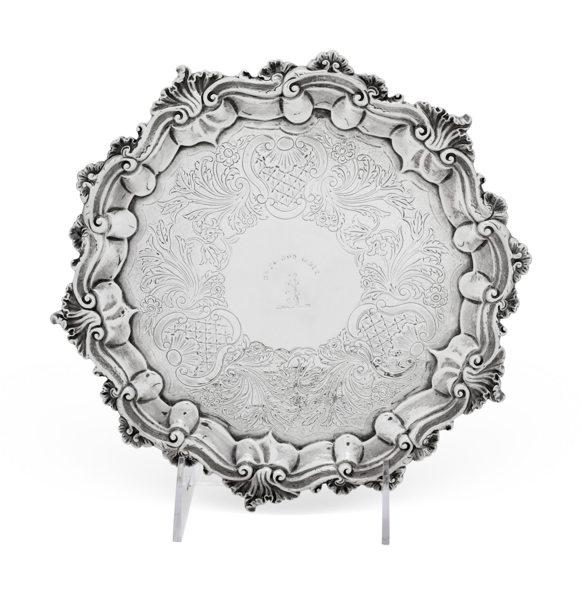 A George IV Silver Salver