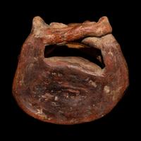 A Cauca Funerary Vessel in the Form of a Seated Thinker (Pensador)