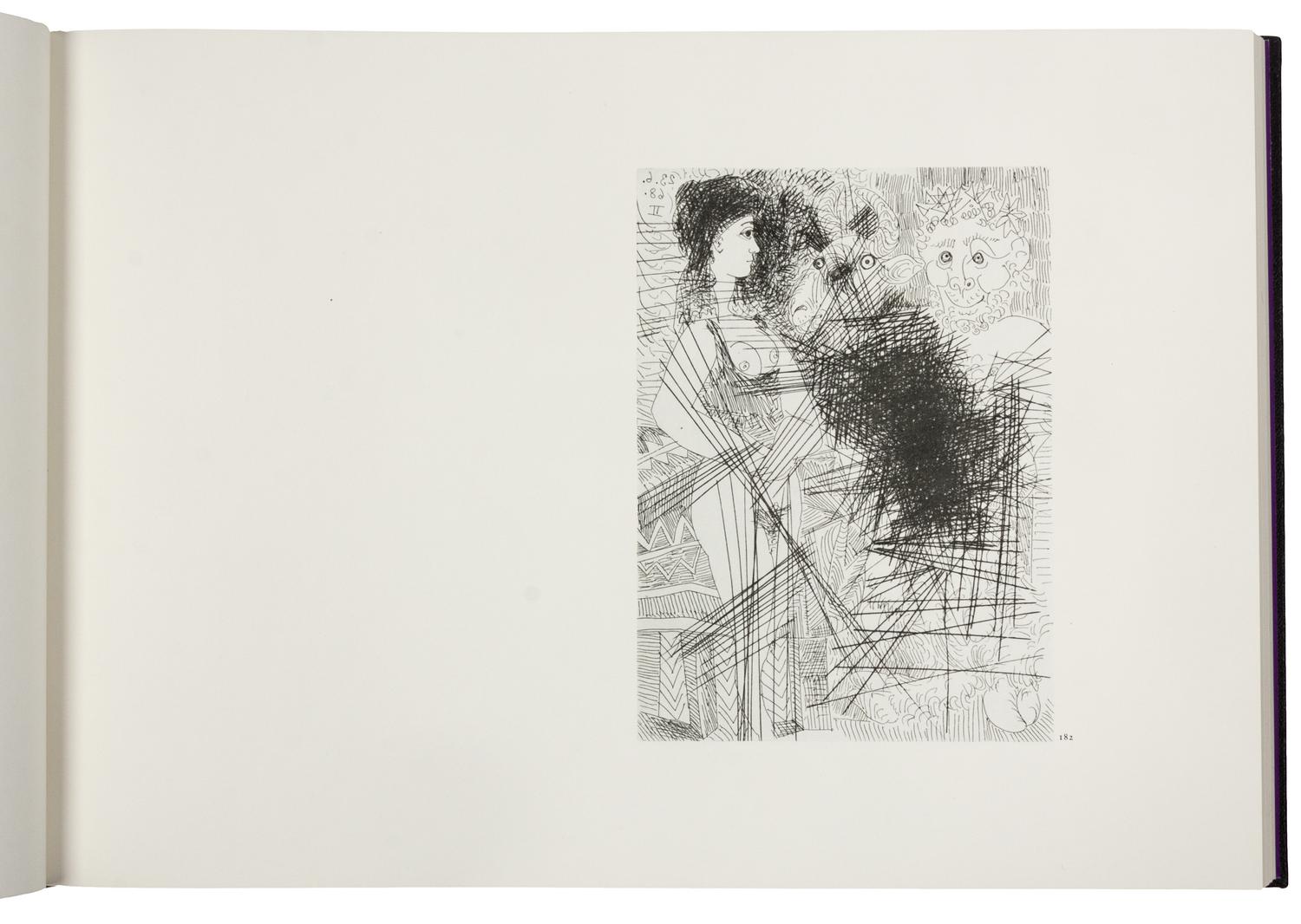 PICASSO, Pablo (1881-1973). Picasso 347. New York: Random House / Maecenas Press, 1970.