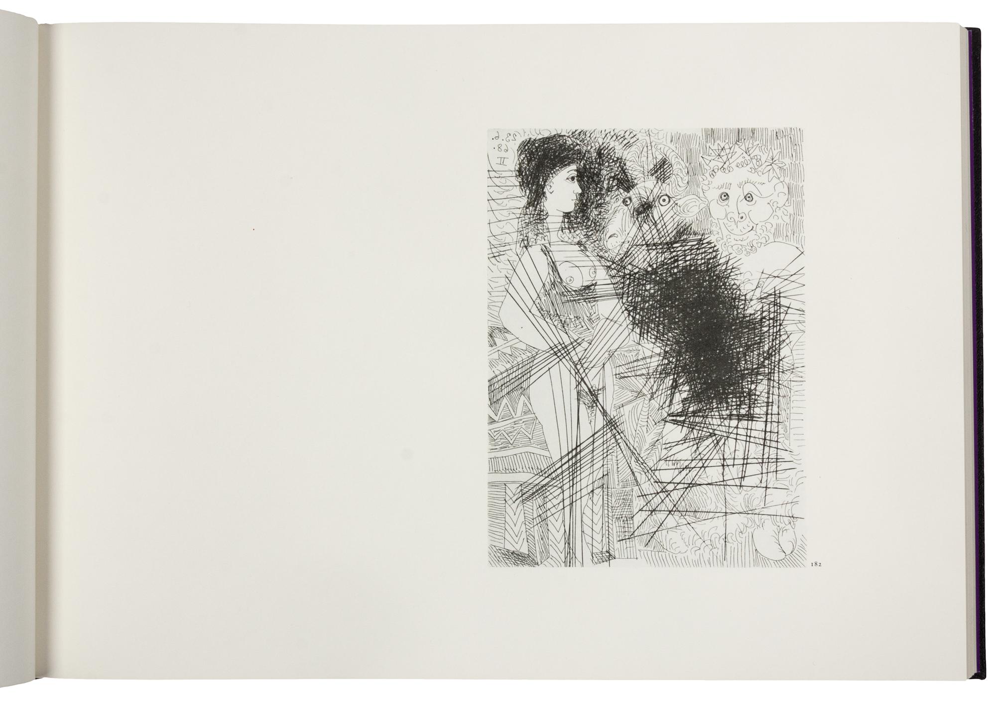 PICASSO, Pablo (1881-1973). Picasso 347. New York: Random House / Maecenas Press, 1970.