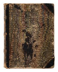 [CIVIL WAR]. Manuscript commonplace book identified to Cadet Herbert Clarence Stinson, US Naval Academy, 1864-1868.