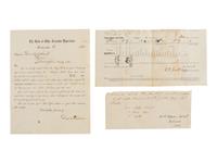 [CIVIL WAR] -- [MORGAN'S RAID]. Papers of Captain Elias D. Smith, Ohio Militia and 179th OVI, incl. muster roll of men called for the defense of eastern Ohio against John Hunt Morgan's raiders.