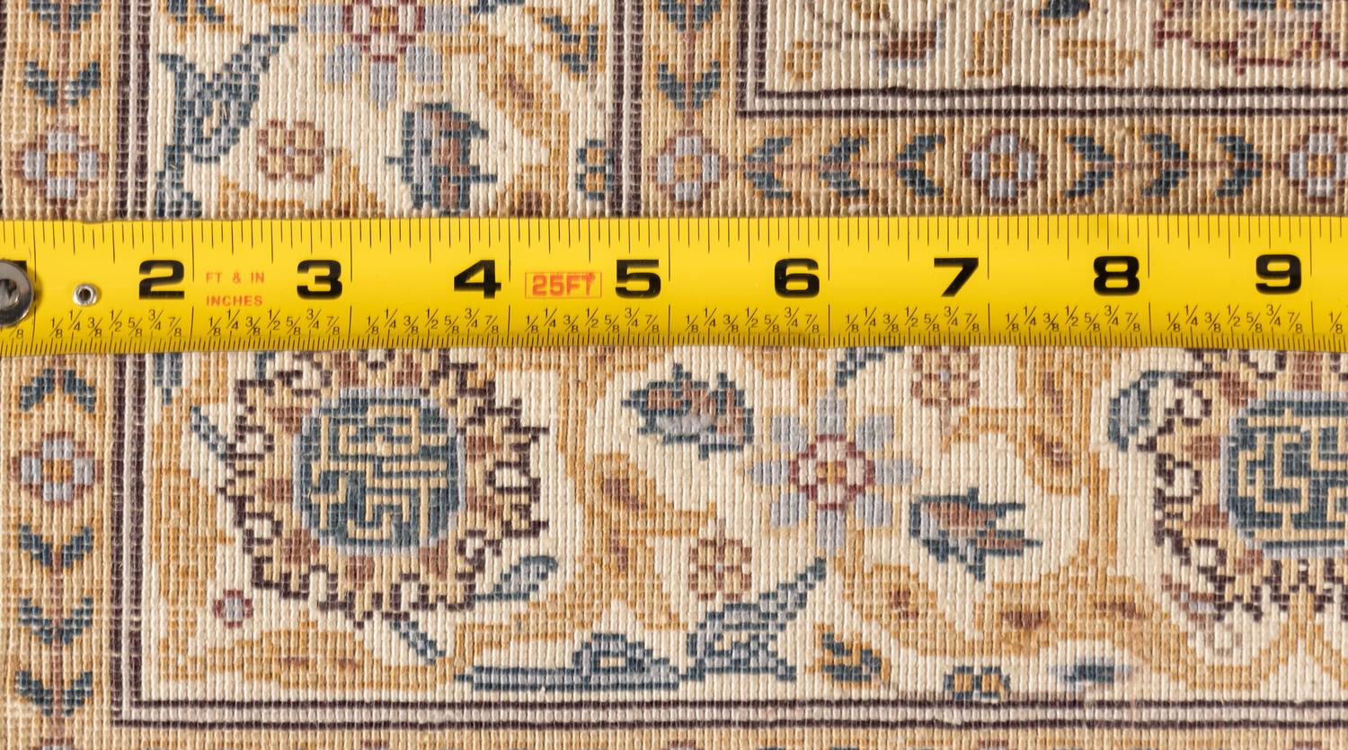 A Qom Silk Mat