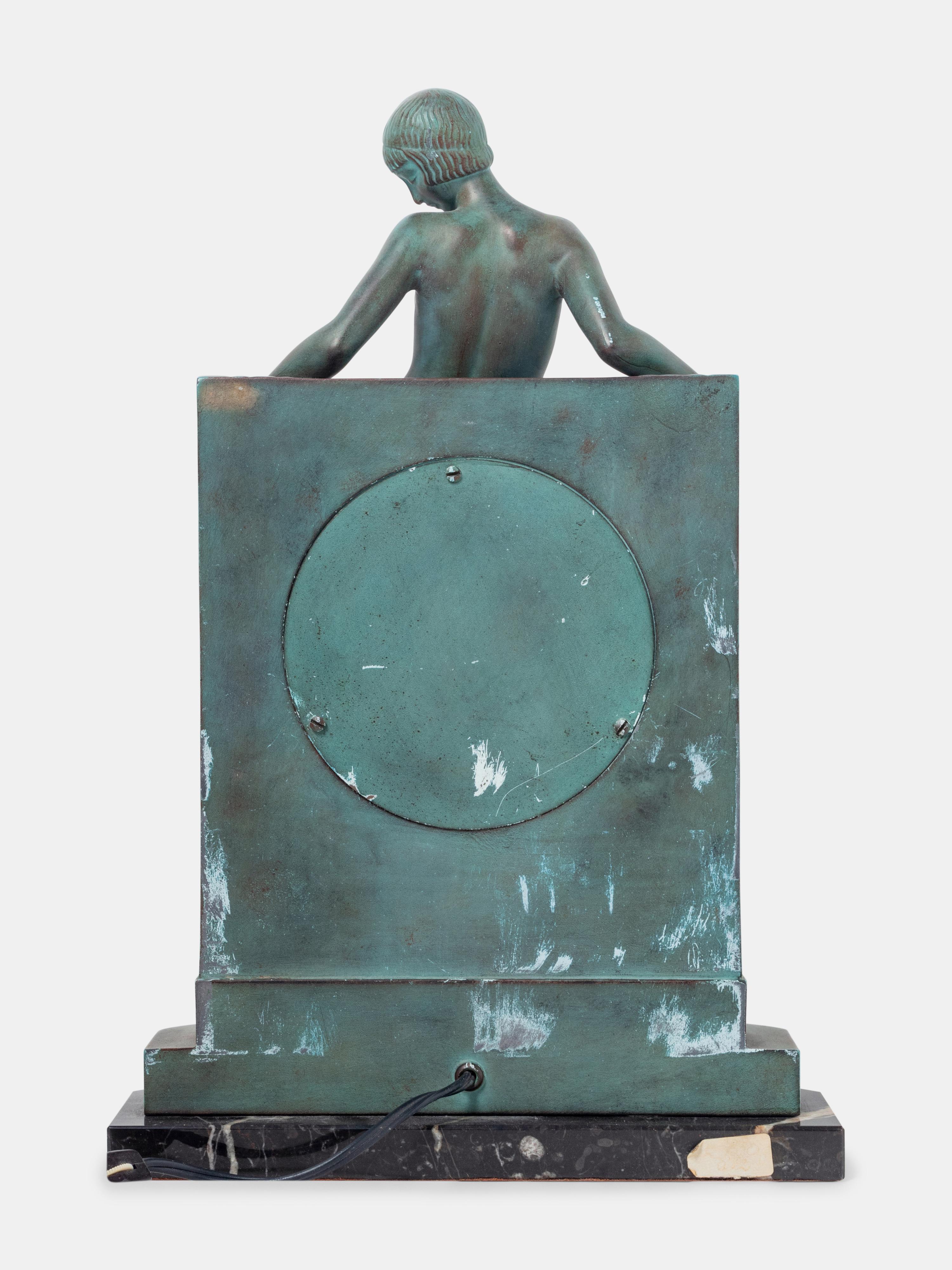 Serenite Art Deco Table Lamp