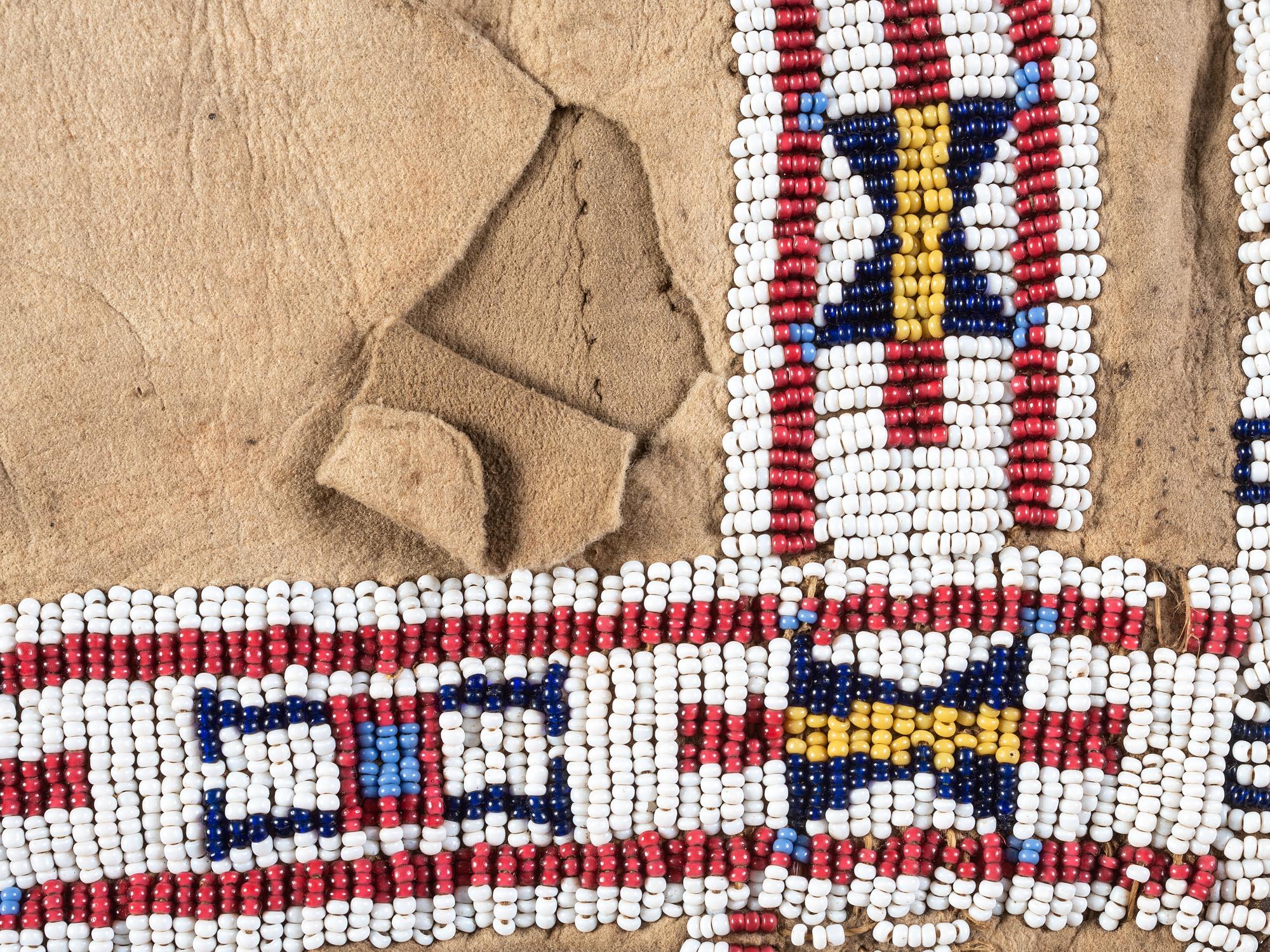 Northern Plains Beaded Hide Leggings