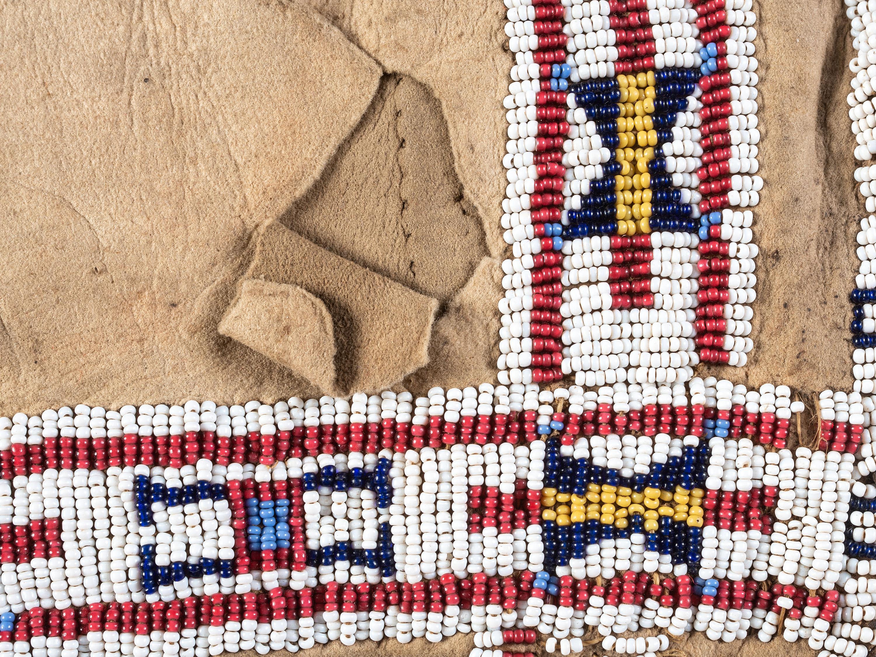 Northern Plains Beaded Hide Leggings