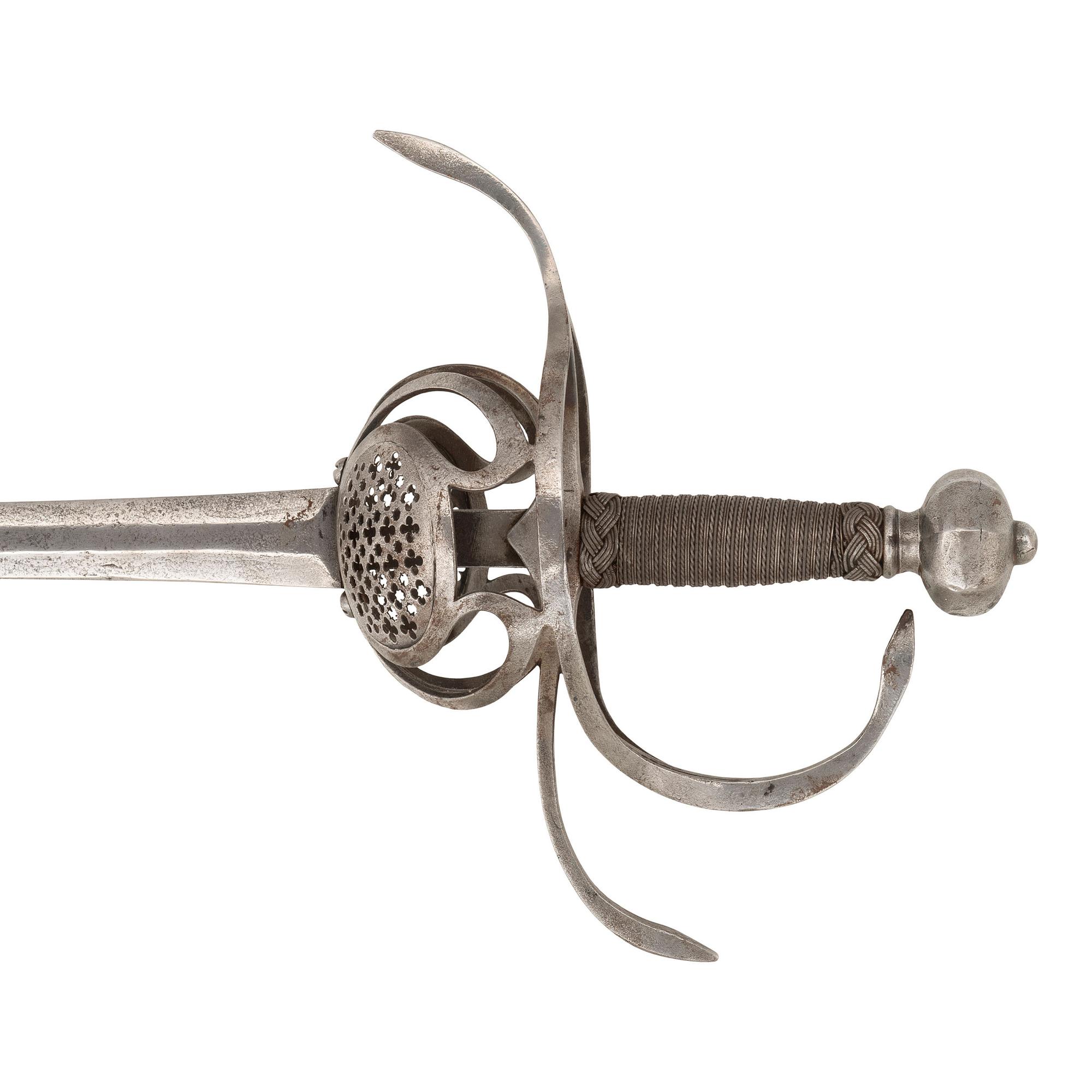 17th Century Swept Hilt Rapier of Pappenheimer Type