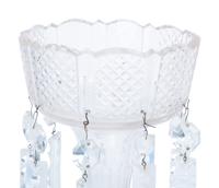 Two Pairs of Cut Glass Girandoles — 19TH CENTURY