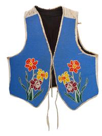 Plateau Beaded Hide Vest