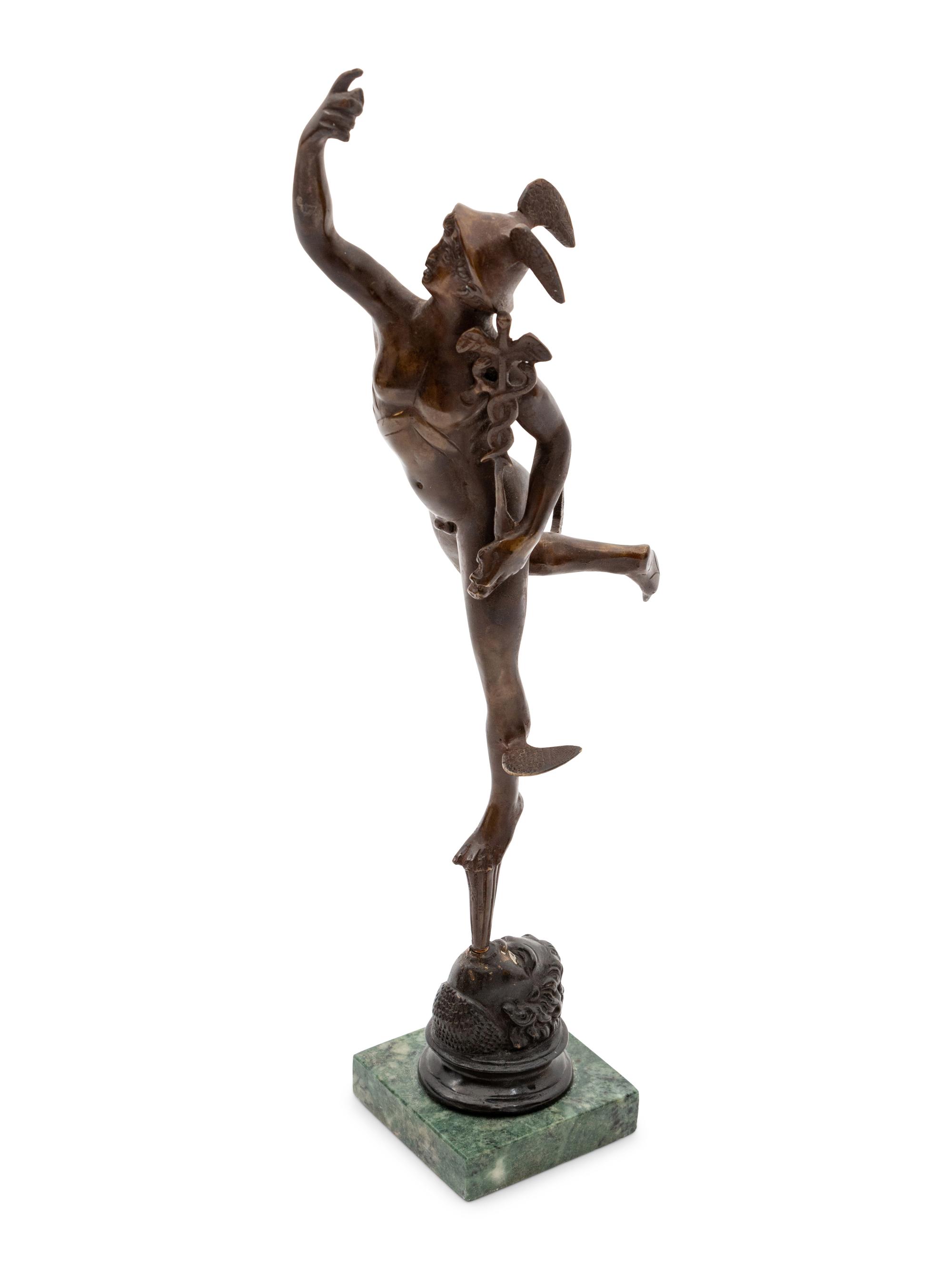 A Grand Tour Bronze of Mercury