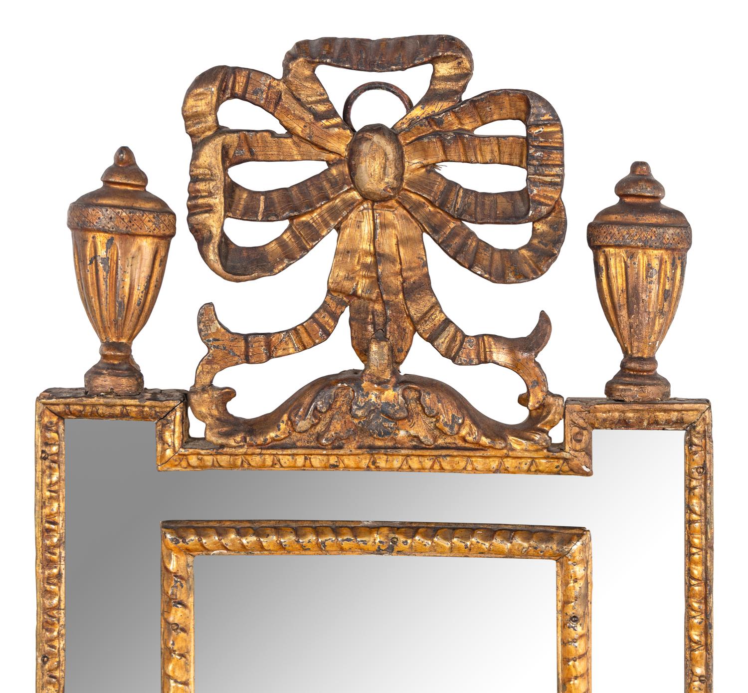 An Italian Giltwood Mirror