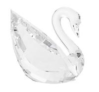 A Swarovski Glass Maxi Swan Height 6 1/2 inches.