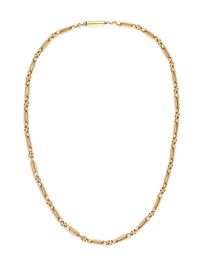 YELLOW GOLD FANCY LINK CHAIN