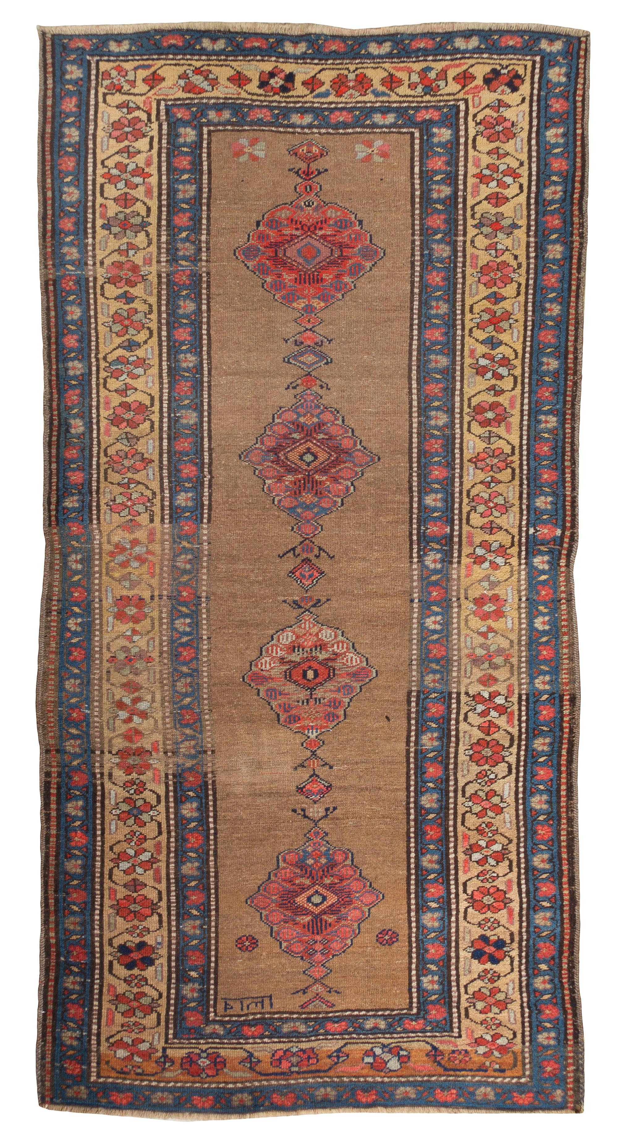 A Persian Sarab Wool Runner, 8 feet x 4 feet 2 inches.
