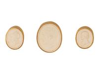 Sixteen Framed Groups of Grand Tour Plaster Intaglios