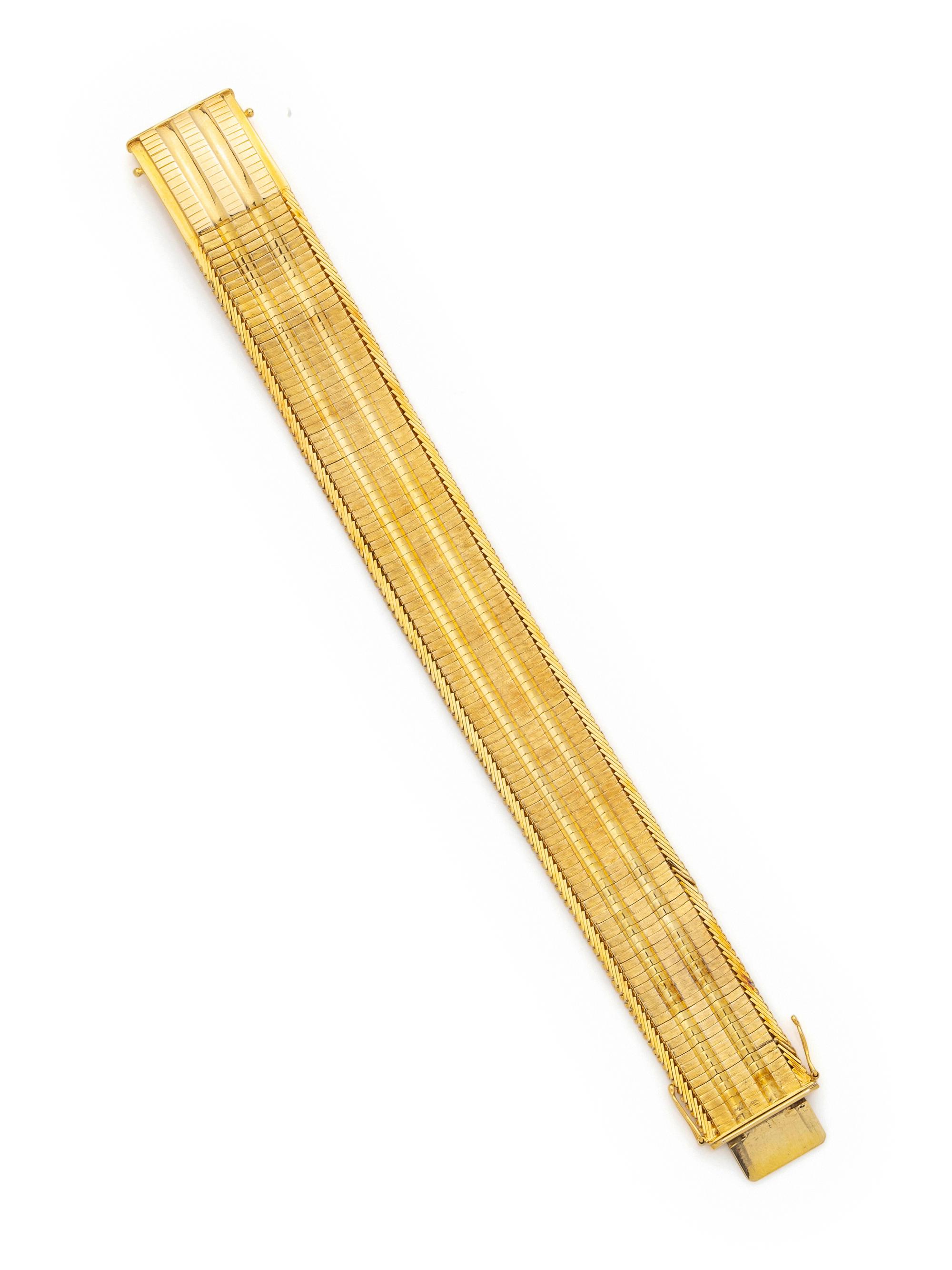 YELLOW GOLD BRACELET