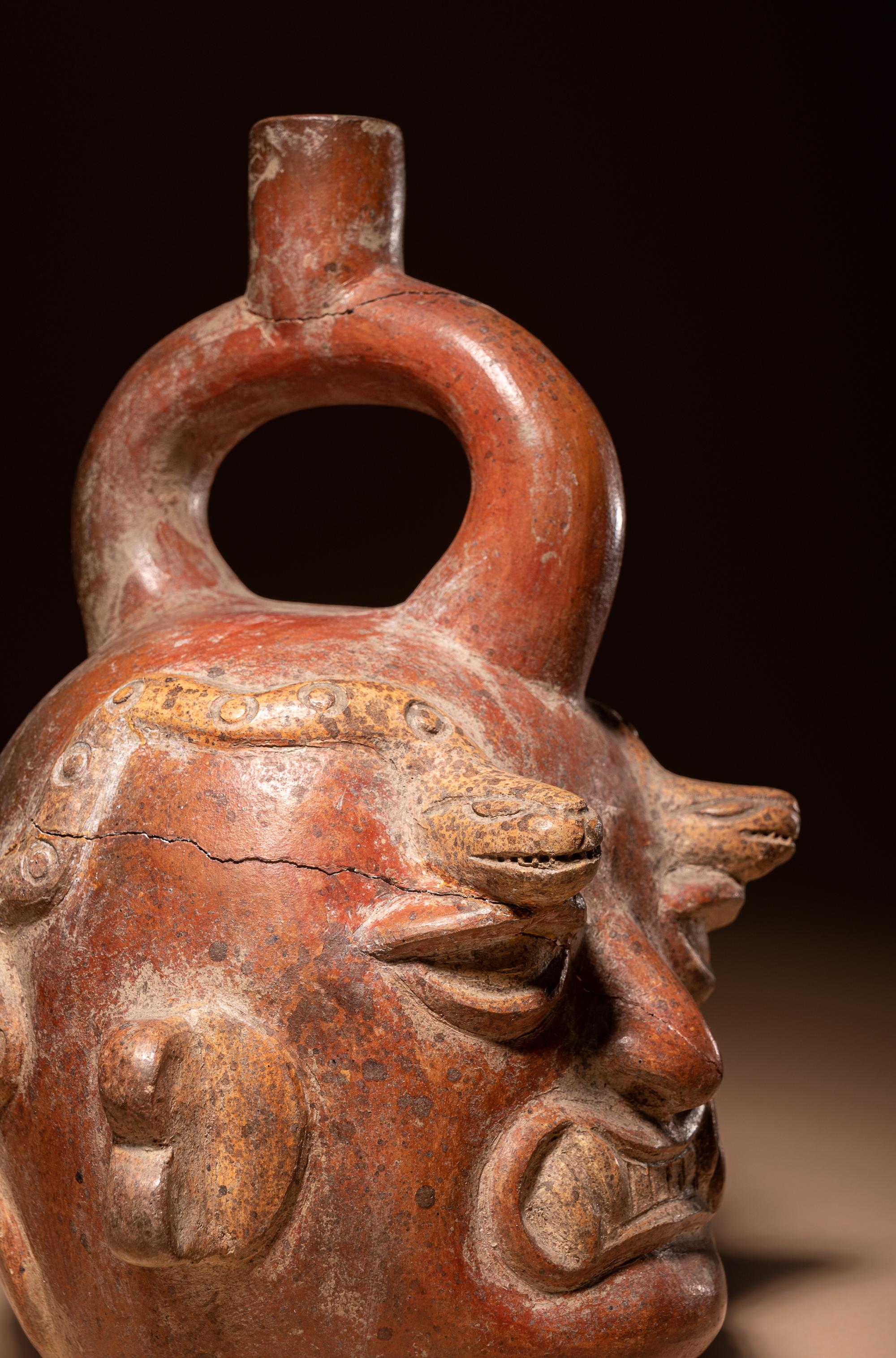 A Moche Ai-Apec Vessel