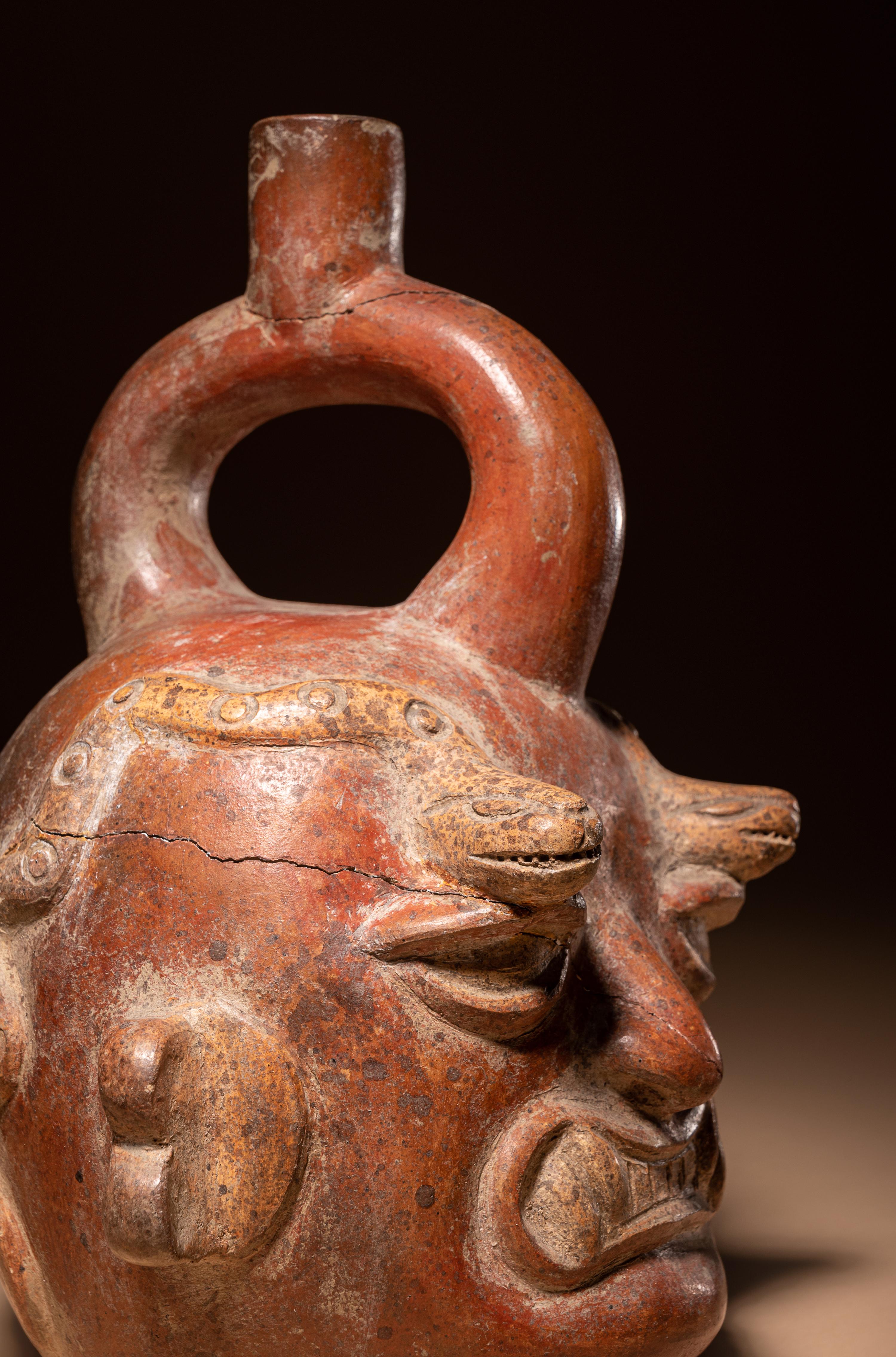 A Moche Ai-Apec Vessel