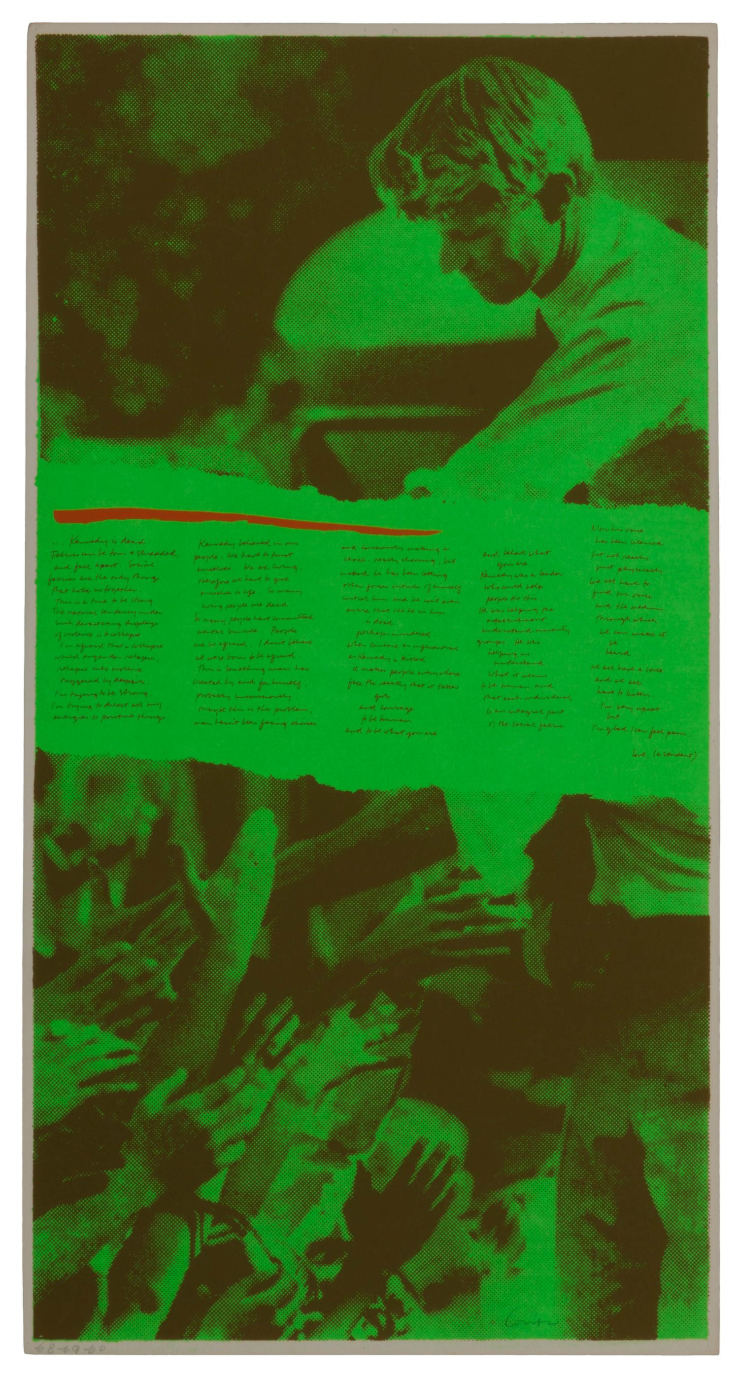 Love at the End, I'm Glad I Can Feel Pain, and My People (a group of three prints)