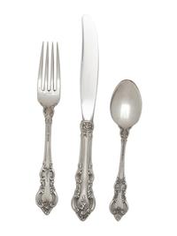 An American Silver Flatware Service