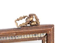An Italian Glass Mirror