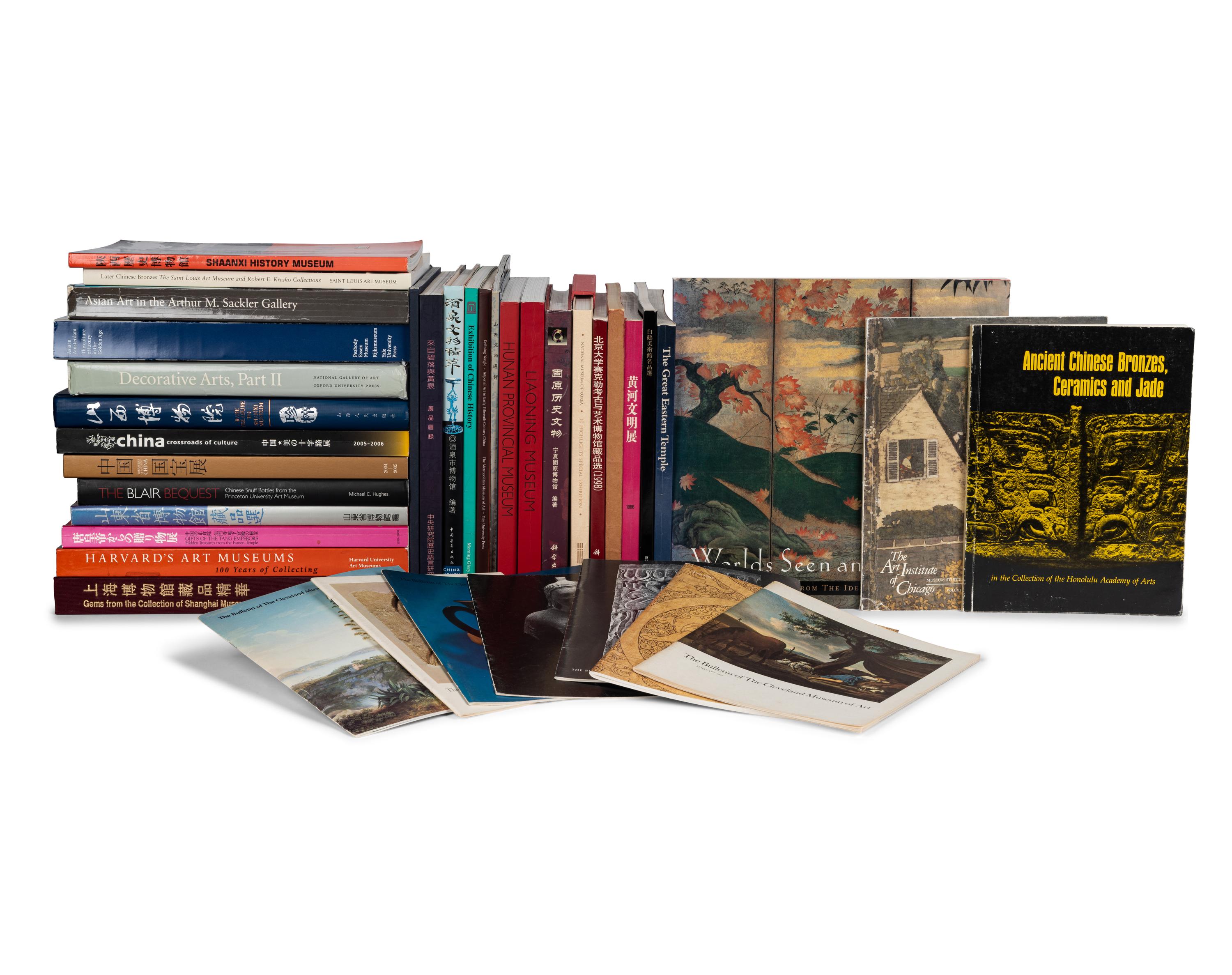 [MUSEUMS] A group of reference works about Chinese Art in Museum Collections, comprising: