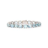 AQUAMARINE LINE BRACELET