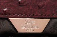 Five Assorted Designer Hand Bags: One Moschino, One Akris, One John Galliano, One Burberry, One Dolce & Gabbana