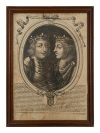 A Set of Twenty-Two Framed French Engravings