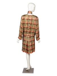 Two Designer Ensembles & Cape: Gucci and Bill Blass