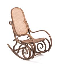 An Italian Thonet Style Bentwood Rocking Chair Height 41 1/2 inches. — MID 20TH CENTURY
