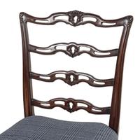 A Set of Ten George III Style Mahogany Dining Chairs