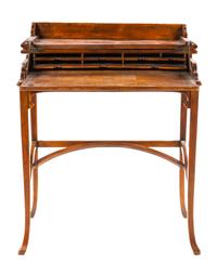 An English Mahogany Metamorphic Writing Table Height 31 x width 29 x depth 16 1/2 inches. — EARLY 20TH CENTURY