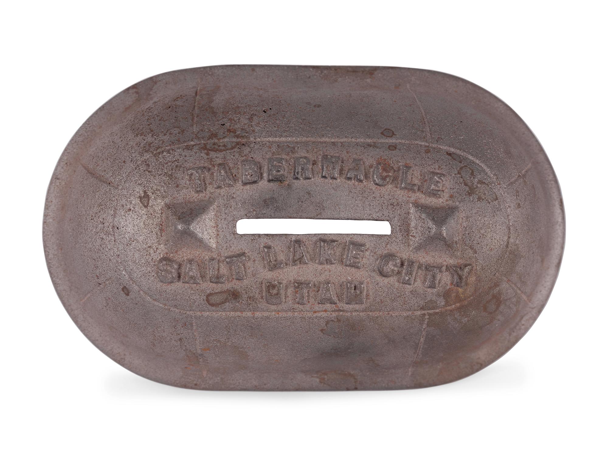 A Mormon Tabernacle Cast Iron Still Bank