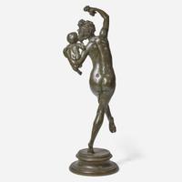 Frederick William MacMonnies (American, 1863–1937) Bacchante and Infant Faun