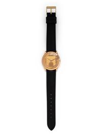 MOVADO, 18K PINK GOLD WRISTWATCH