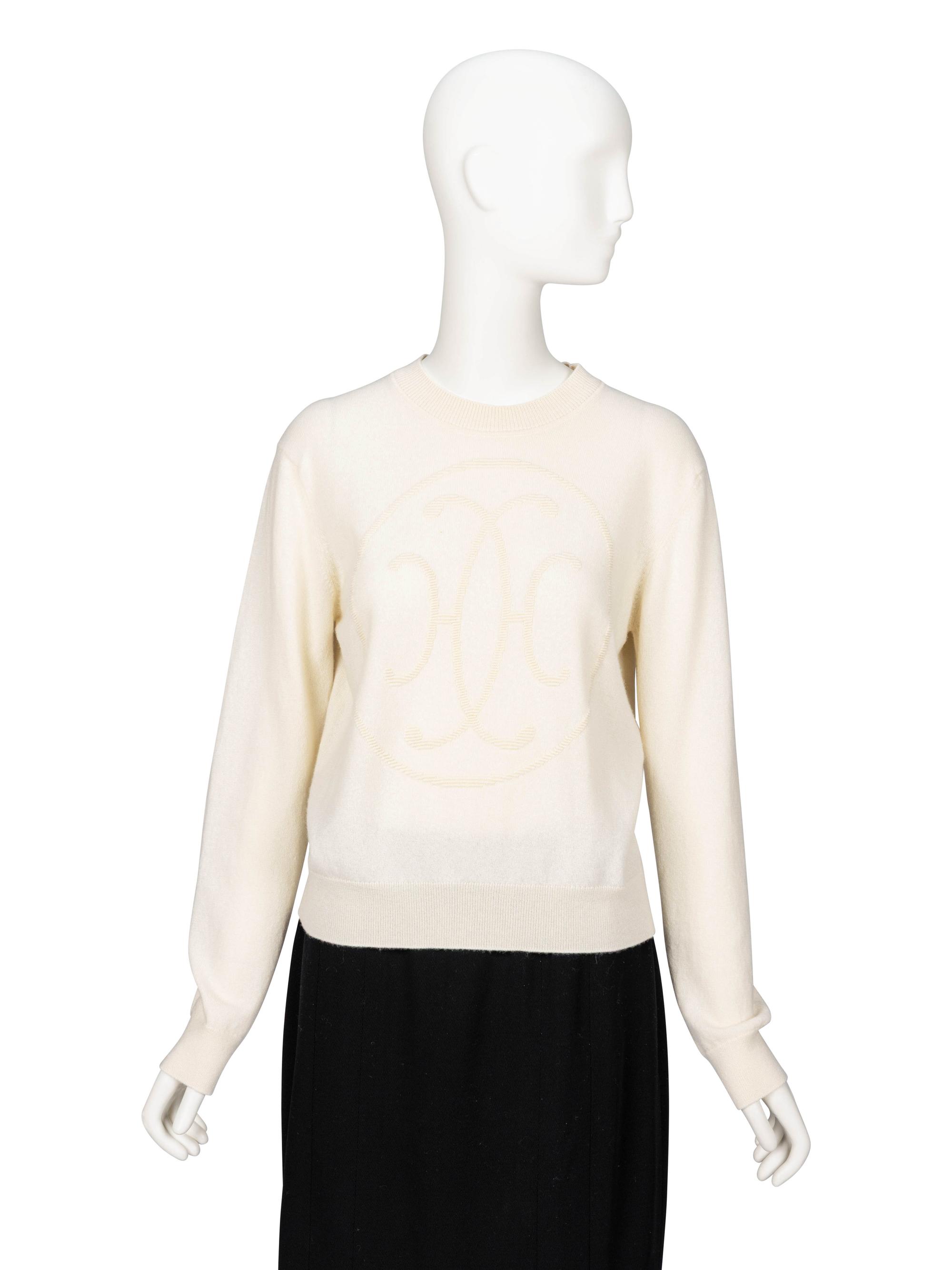 Hermès, Three White Sweaters