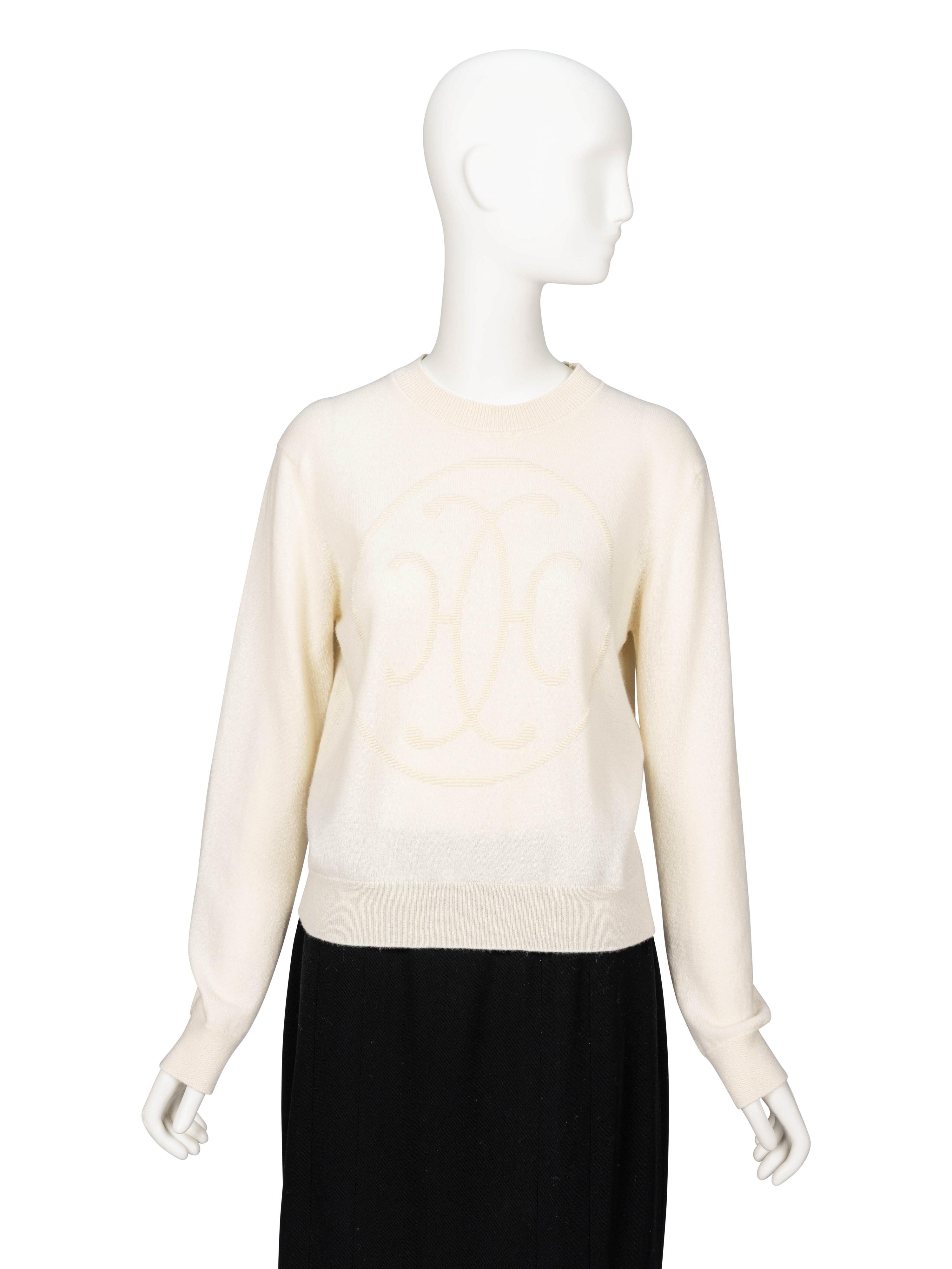 Hermès, Three White Sweaters