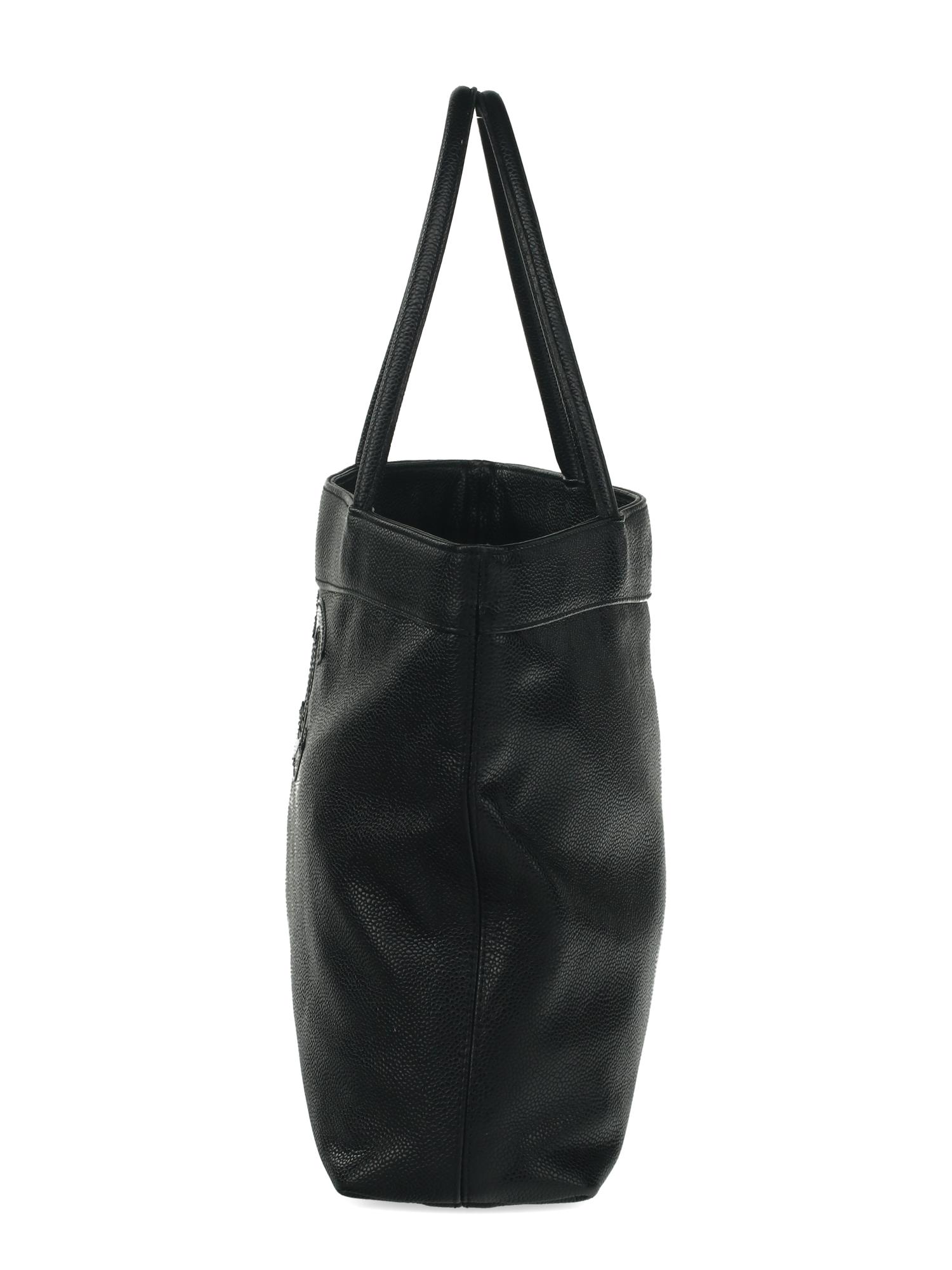 Chanel Tote in Black Caviar Leather