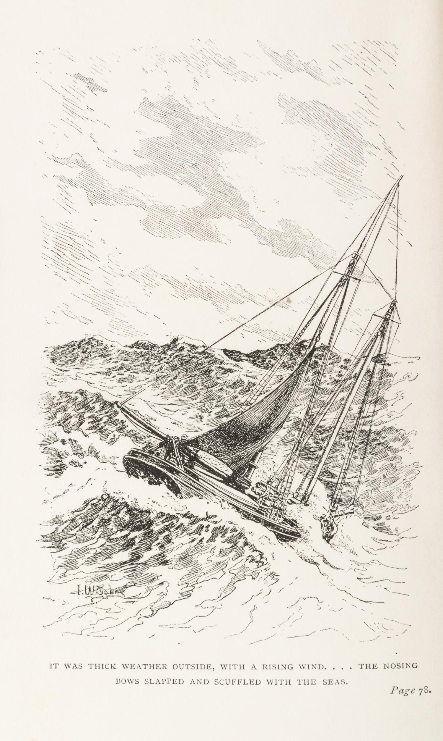 KIPLING, RUDYARD. Captains Courageous. London, 1897. First English edition.
