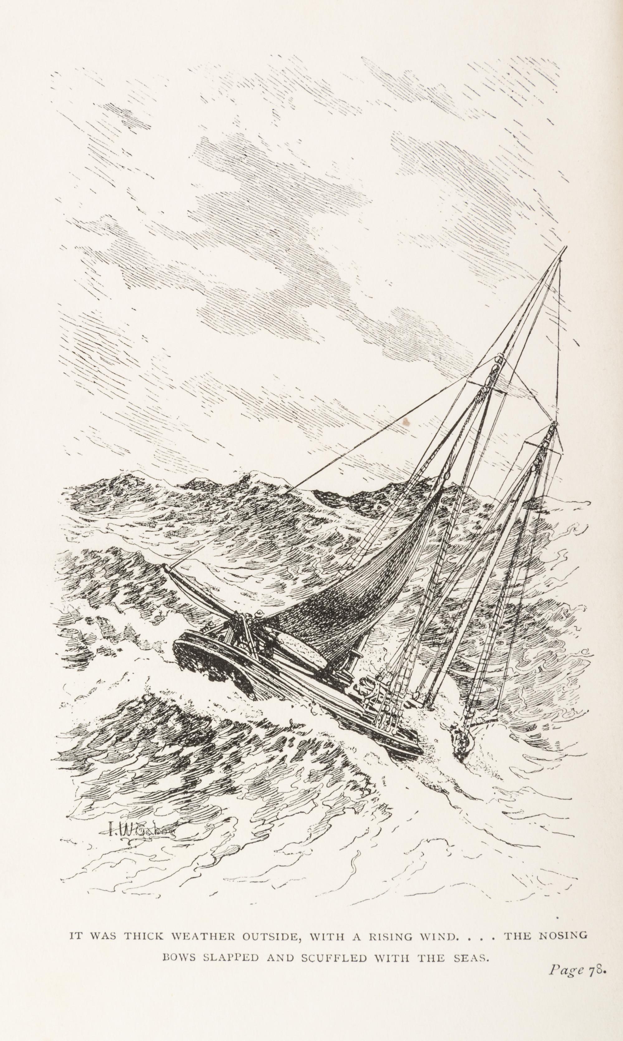 KIPLING, RUDYARD. Captains Courageous. London, 1897. First English edition.