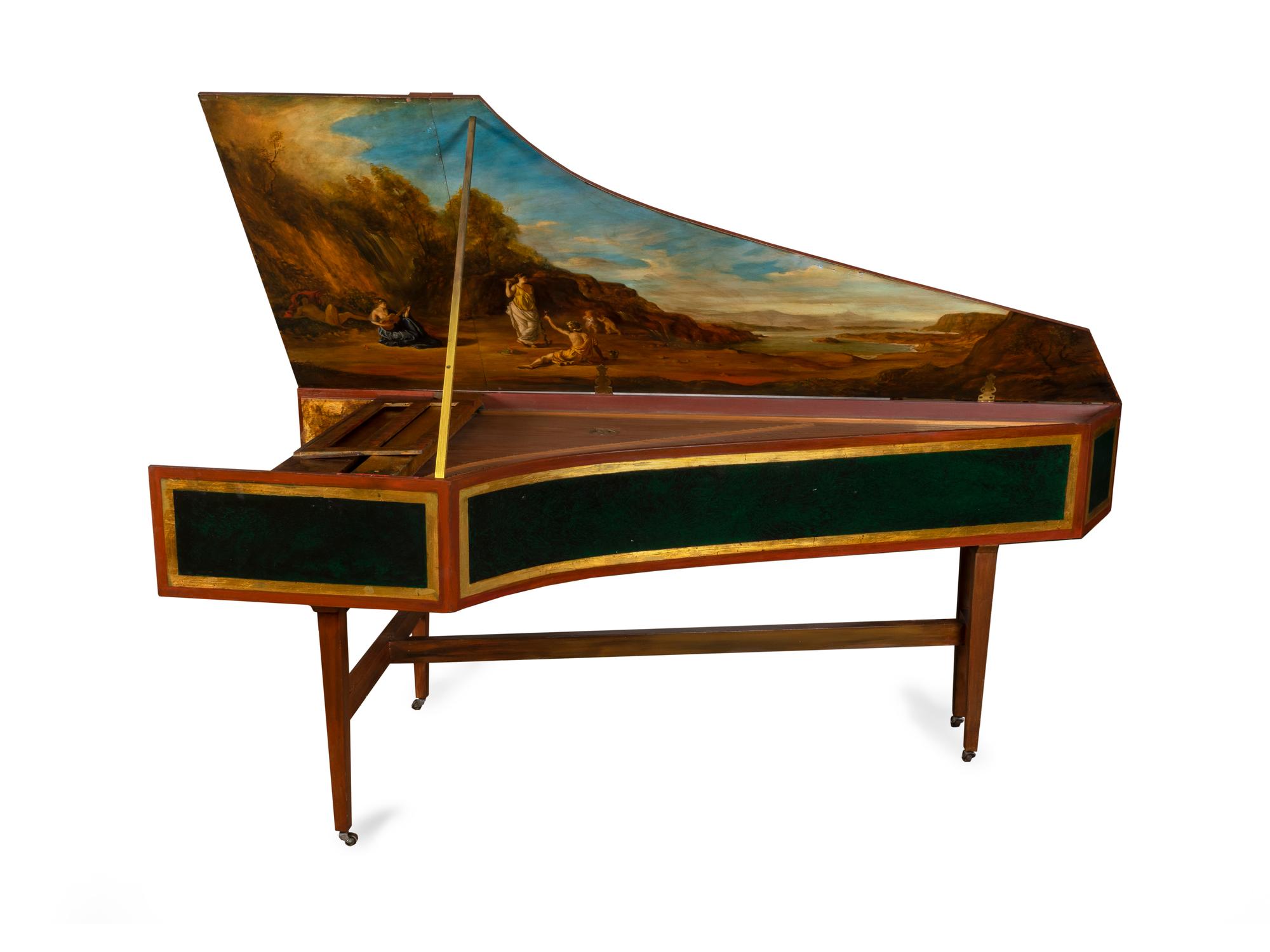 A Hubbard Double Manual Harpsichord after Henri Hemsch — Built by George Stilphen, 1976