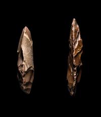 Two Egyptian Flint Tools