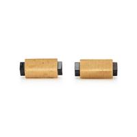 YELLOW GOLD AND ONYX CUFFLINKS