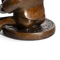 Tom Otterness (American, b. 1952) — Man with Bowler on Penny , 1992