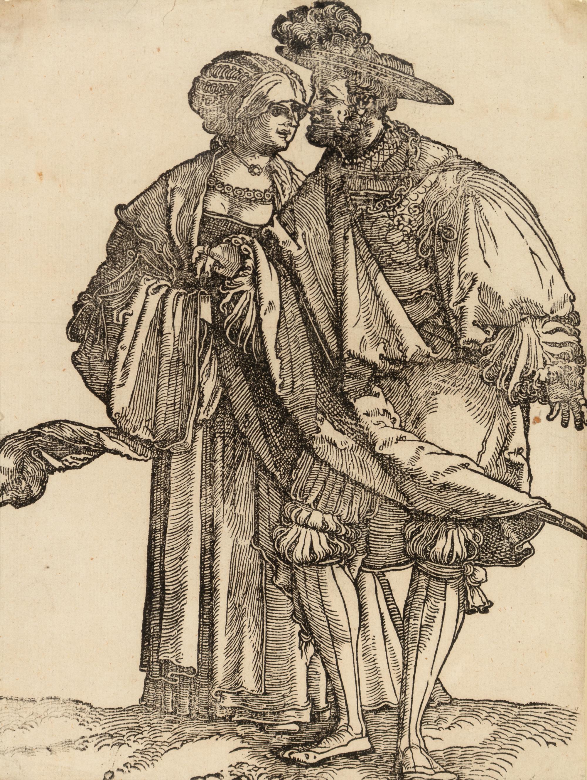 La famille (together with four old master engravings)